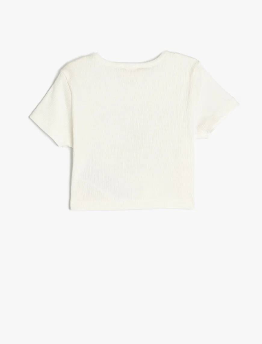 Resim Koton Kız Çocuk T-shirt 5SKG10242AK