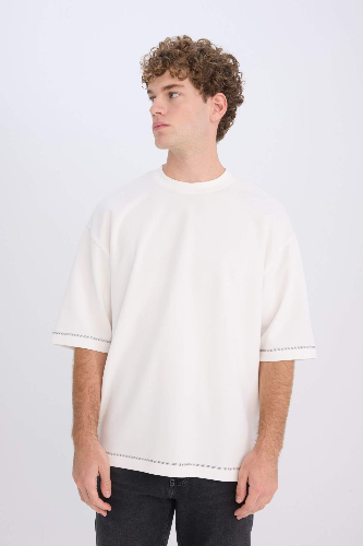 Resim Defacto Erkek  T-shirt C0147AXER137