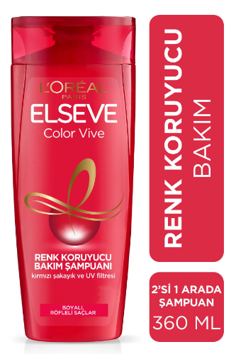 Resim Elseve Şampuan 360 Ml Boyalı 2+1