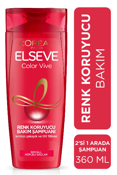 Resim Elseve Şampuan 360 Ml Boyalı 2+1