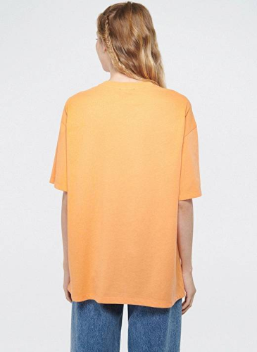Resim Mavi Mavi Baskılı Kadın T-Shirt M1600843-71407
