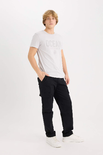 Resim Defacto Erkek  T-shirt D9354AXGR184