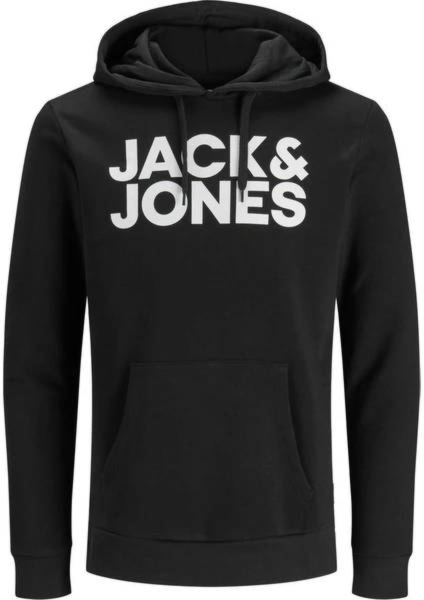 Resim Jack & Jones Jjecorp Logo Sweat Hood Noos Erkek Sweat 12152840