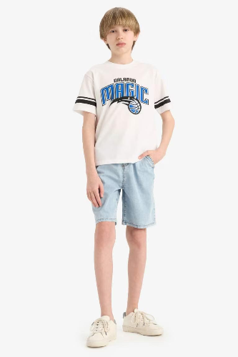Resim Defacto Erkek Çocuk Kısa Kol T-shirt E4840A8WT34