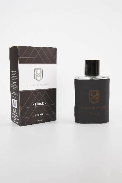 Resim PAUL&MORE Black 100Ml Erkek Parfüm