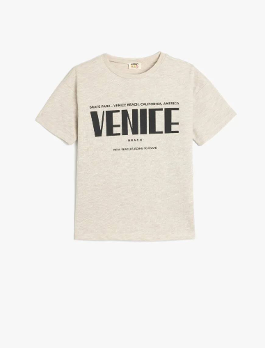 Resim Koton Erkek Çocuk T-shirt 5SKB10320TK