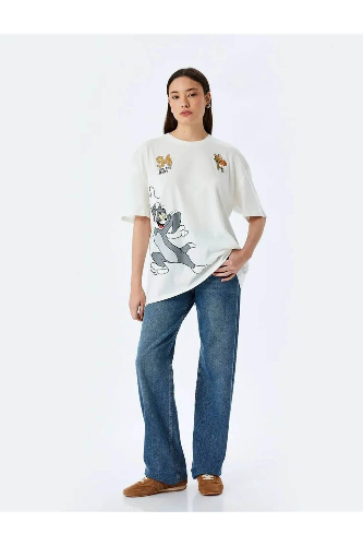 Resim Koton Kadın T-shirt 5SAL10269IK