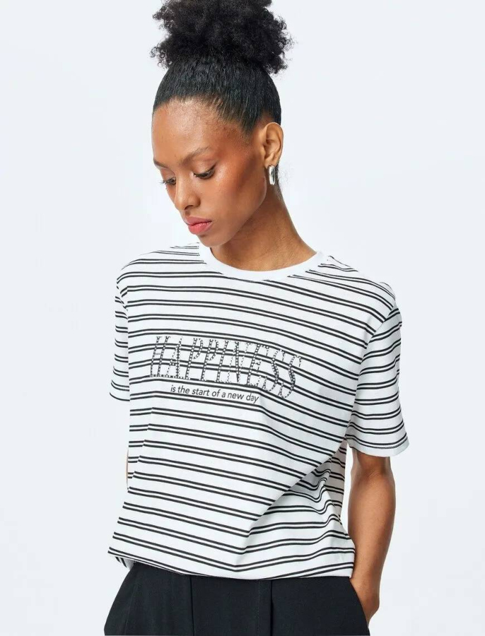 Resim Koton Kadın T-shirt 5SAK50184EK