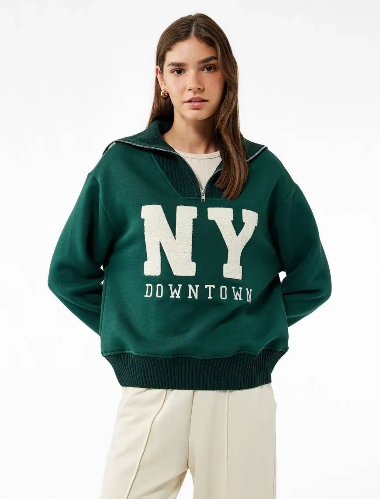 Resim Koton Kadın Sweat 6Wal10139Ik