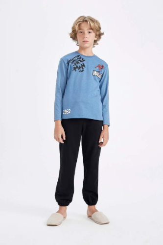 Resim Defacto Erkek Çocuk Sweat Takım C9736A8/BE88