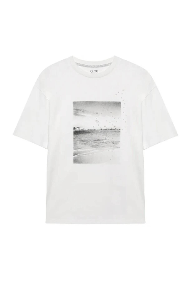 Resim QUZU Kadın T-shirt