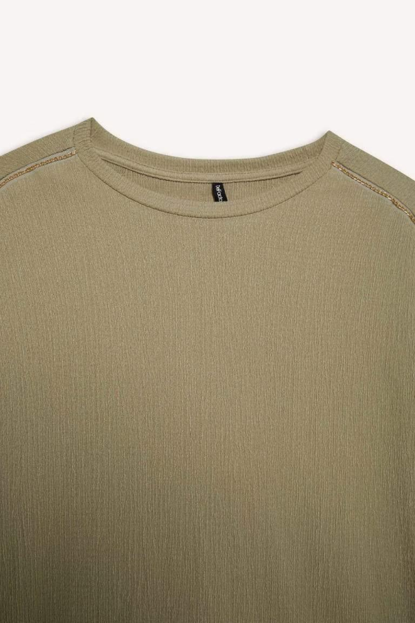 Resim Defacto Kadın T-shirt F2768AX/GN497