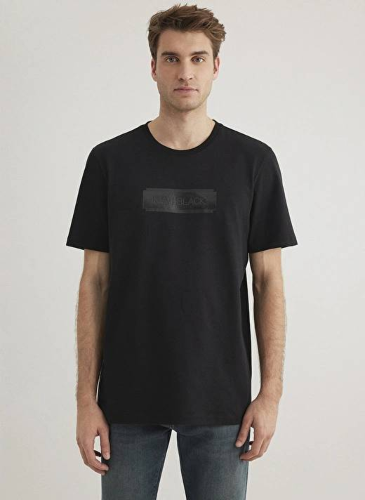 Resim Mavi  Erkek T-Shirt M0612528-900