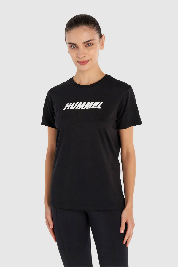 Resim Hummel Hmlt-Te Elemental Logo Cotton Tee Kadın T-shirt 912016-2001