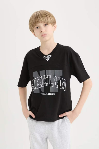 Resim Defacto Erkek Çocuk T-shirt Takım D9820A8BK81