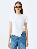 Resim Koton Kadın T-shirt 5SAL10207IK