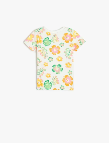 Resim Koton Kız Bebek Kısa Kol T-shirt 5SMG10068AK