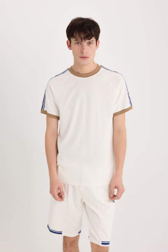 Resim Defacto Erkek  T-shirt C2563AXER105