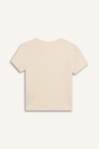 Resim Defacto Kız Çocuk Kısa Kol T-shirt C0104A8ER98