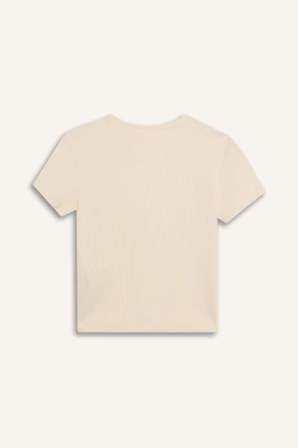 Resim Defacto Kız Çocuk Kısa Kol T-shirt C0104A8ER98