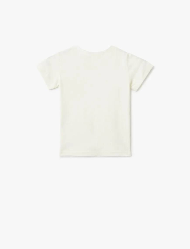 Resim Koton Kız Bebek Uzun Kol T-shirt 5SMG10105AK