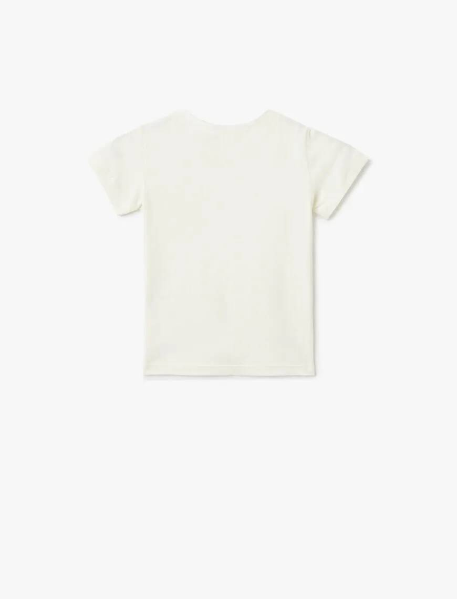 Resim Koton Kız Bebek Uzun Kol T-shirt 5SMG10105AK