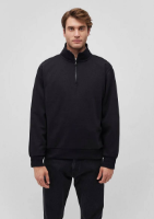 Resim Mavi Yarım Fermuarlı  Loose Erkek Sweat M0S10278-900