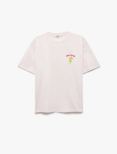 Resim Koton Kadın T-shirt 5SAK50124EK