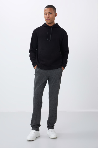 Resim Tommy Life Düz Paça Erkek Eşofman Alt T06ER-84669