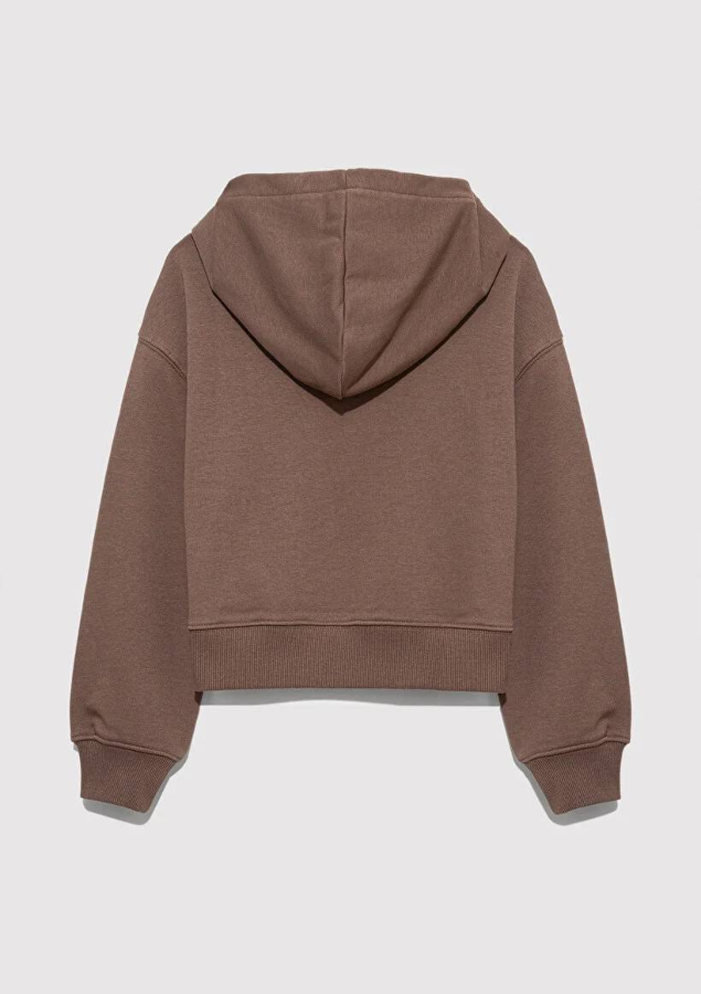 Resim Mavi Logo Baskılı Kız Çocuk Sweat M7S10124-87181