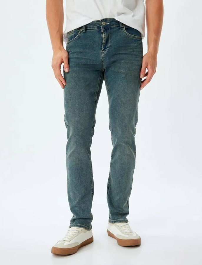Resim Koton Erkek Jean Pantolon 5WAM40078ID