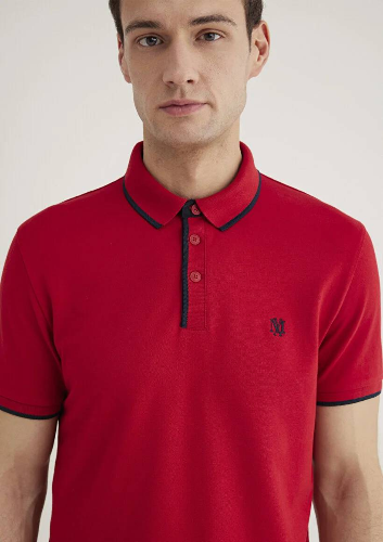 Resim Mavi Polo Erkek T-Shirt M062373-28441