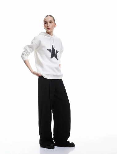 Resim Koton Kadın Sweat 6Wal10134Ik
