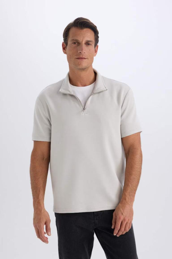 Resim Defacto Erkek  T-shirt B6502AXGR94