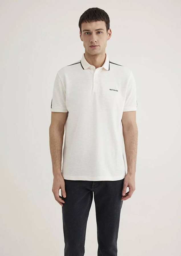 Resim Mavi Polo Erkek T-Shirt M0611838-70057