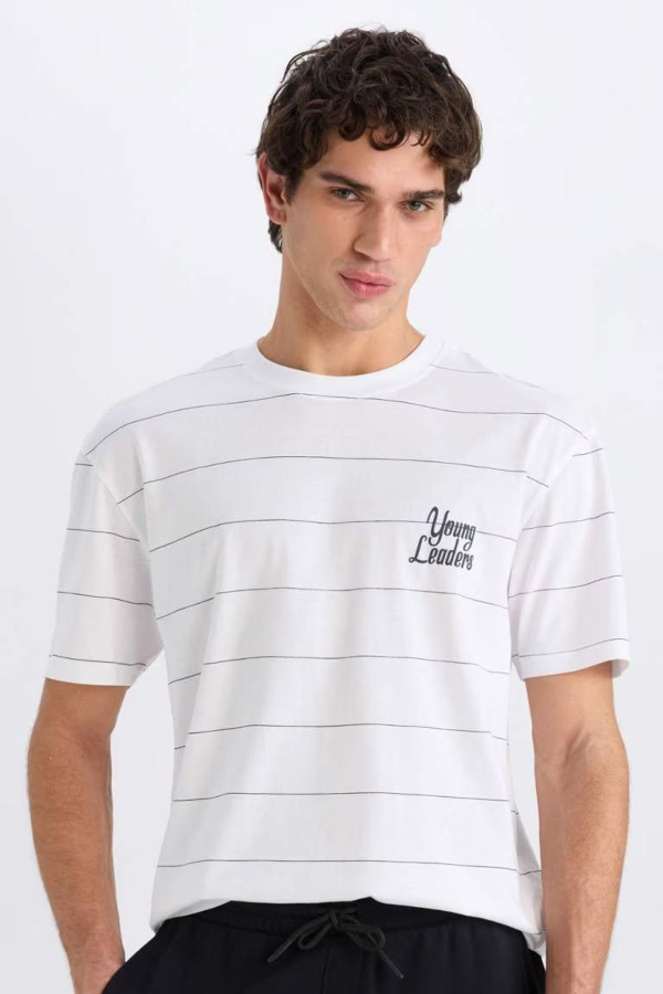 Resim Defacto Erkek  T-shirt E0592AXWT34