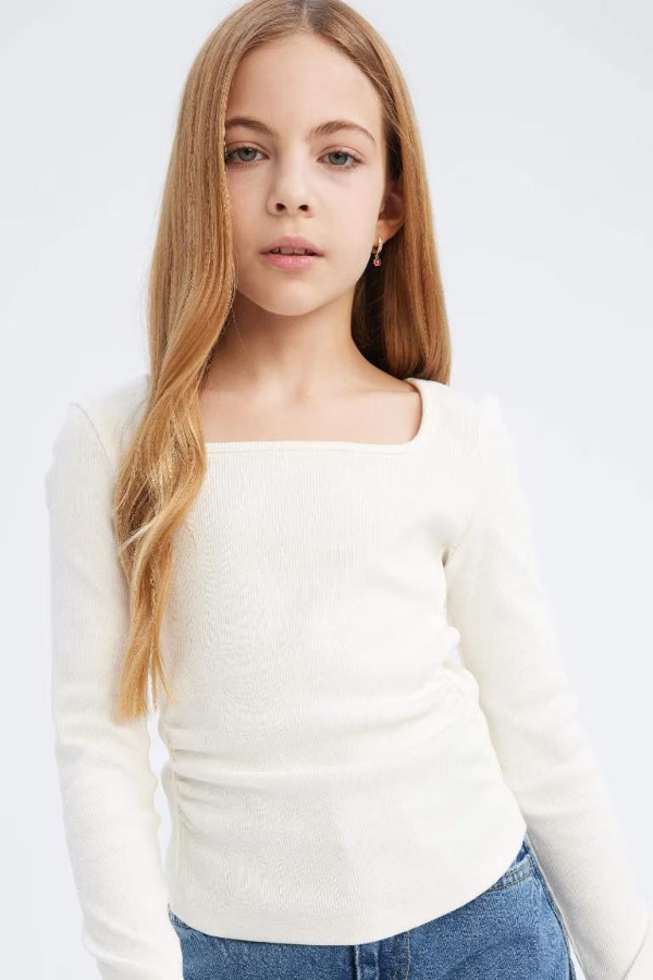 Resim Defacto Kız Çocuk  Sweat D9236A8WT32