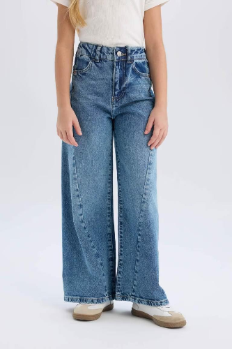 Resim Defacto Kız Çocuk  Jean Pantolon D9697A8NM28