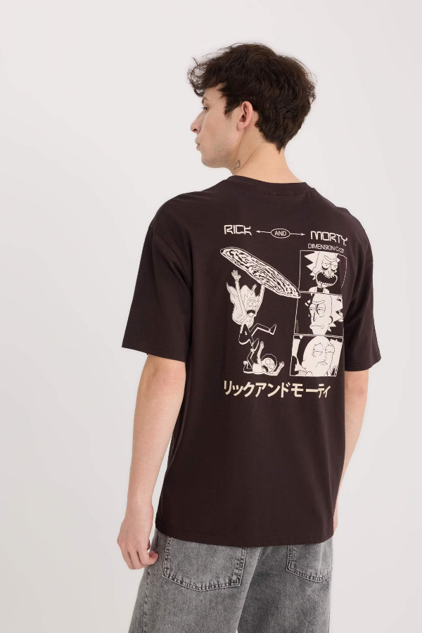 Resim Defacto Erkek  T-shirt D9843AXBN337