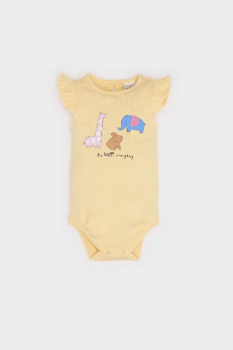 Resim Defacto Kız Bebek Body E7945A5YL488