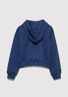 Resim Mavi 1991 Baskılı Kız Çocuk Sweat M7S10119-70721