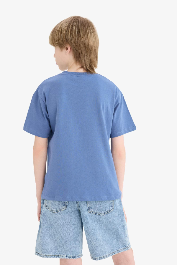 Resim Defacto Erkek Çocuk Kısa Kol T-shirt E6309A8BE341