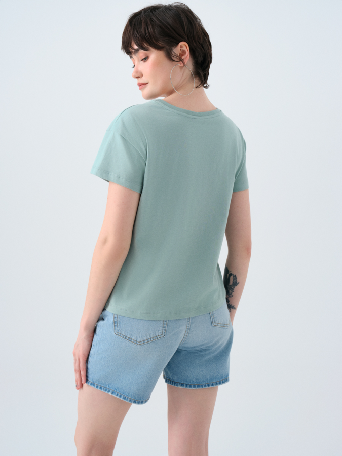 Resim Loft Kadın Regular Fit T-Shirt Lf2038918