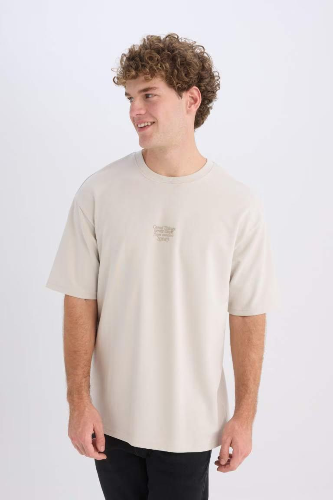 Resim Defacto Erkek  T-shirt D5517AXGR503