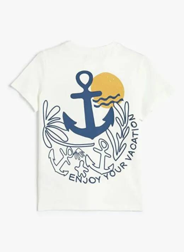 Resim Koton Erkek Çocuk T-shirt 5SKB10142TK