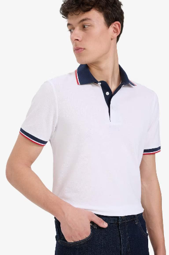 Resim Defacto Erkek  T-shirt D7666AX/WT34