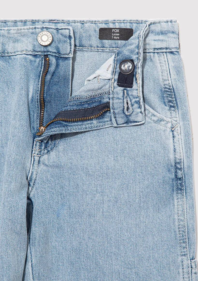 Resim Mavi Fox Erkek Çocuk Jean Pantolon M6011191-89445