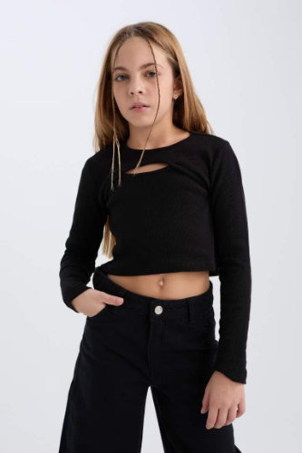 Resim Defacto Kız Çocuk Sweat D0705A8BK81