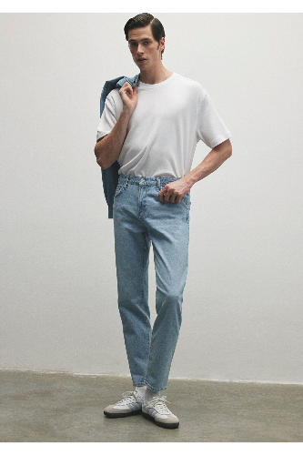 Resim Mavi London Erkek Jean Pantolon M0010172-85903
