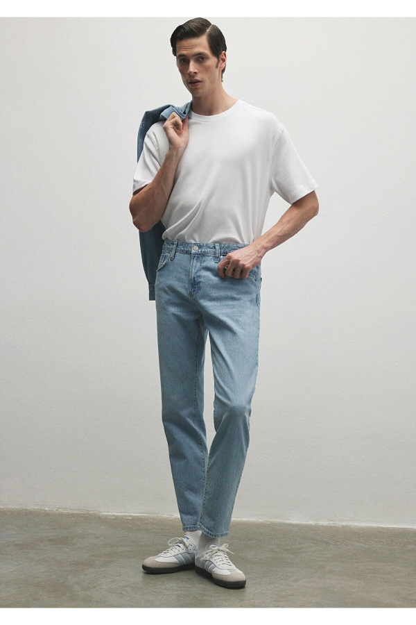 Resim Mavi London Erkek Jean Pantolon M0010172-85903